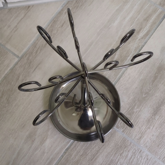 Umbra Adjustable Height Metal Jewelry Stand with Trinket Dish - Picture 3 of 12